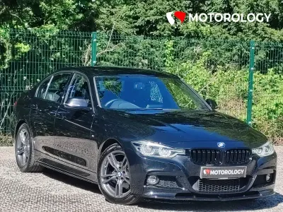 Begagnad BMW 320 M Sport 184 HK (135 kW) 2017 Svart Sedan