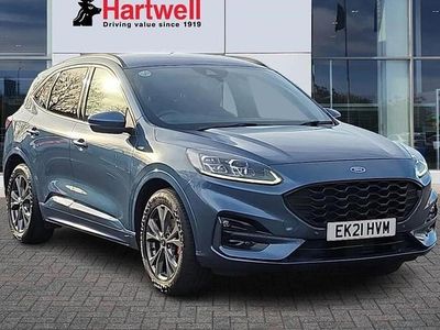 Blue Used 2021 Ford Kuga ST-Line SUV | £17,296 (Fair price)