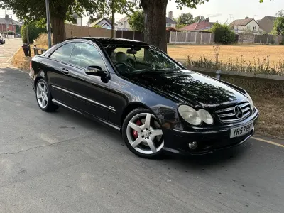 Used Mercedes CLK320 2007 Black Coupe