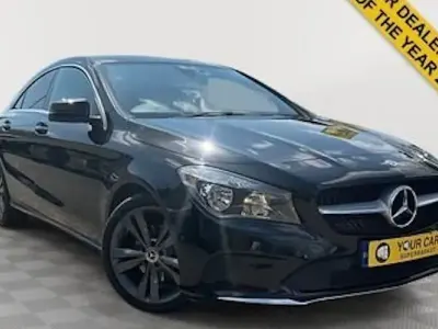 Used Mercedes CLA220 177 HP (130 kW) 2017 Black Sedan
