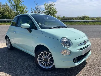 Używany Fiat 500 Pop Star 69 KM (50 kW) 2017 Zielony Hatchback