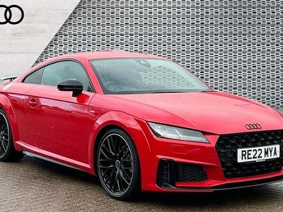 Used Audi TT Black Edition 245 HP (180 kW) 2022 Red  Coupe