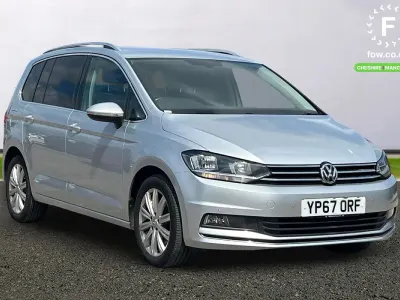 Used VW Touran SEL 150 HP (110 kW) 2017 Silver MPV
