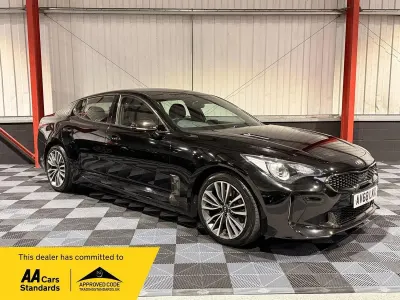 Used Kia Stinger GT-Line 200 HP (147 kW) 2018 Black Hatchback