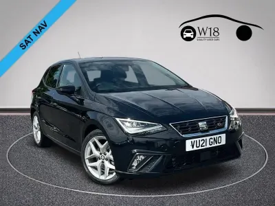 Used Seat Ibiza FR 110 HP (80 kW) 2021 Black Hatchback