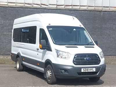 Used Ford Transit Trend 125 HP (91 kW) 2018 White MPV