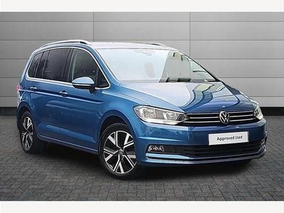 Used VW Touran SEL 150 HP (110 kW) 2023 Blue MPV