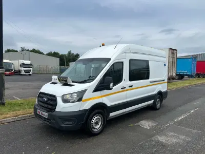 Used Ford Transit 130 HP (95 kW) 2019 White Van