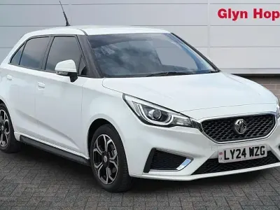 Used MG MG3 Exclusive 106 HP (77 kW) 2024 White Hatchback