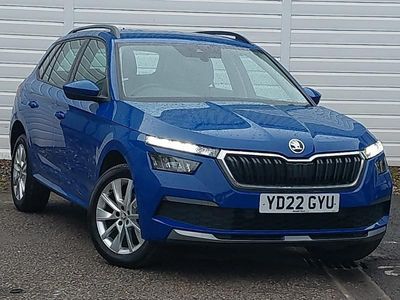 Used Skoda Kamiq SE 95 HP (69 kW) 2022 Blue SUV