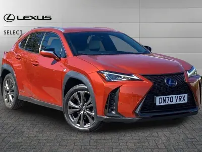 Used Lexus UX Sport Line 181 HP (133 kW) 2020 Blazing carnelian SUV