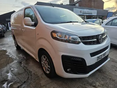 Used Vauxhall Vivaro Sportive 100 HP (73 kW) 2021 White MPV
