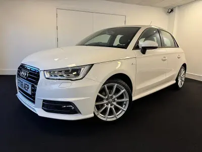 Käytetty Audi A1 S-Line 2018 Valkoinen Viistoperä