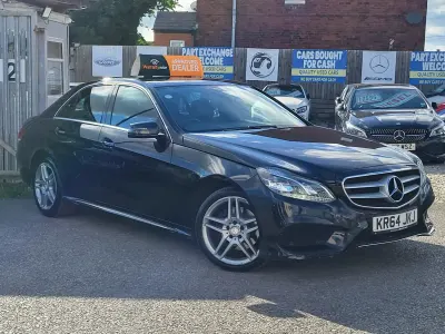 Used Mercedes E250 AMG line 2015 Black Sedan