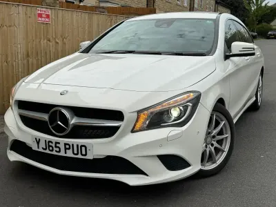 Used Mercedes CLA180 2015 White Coupe