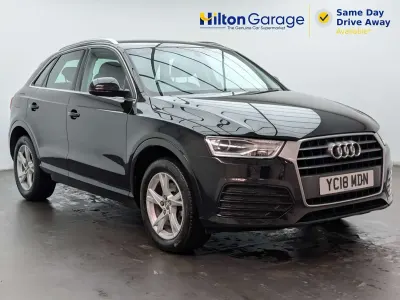 Used Audi Q3 Sport 150 HP (110 kW) 2018 Black SUV