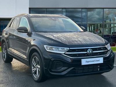 Black Used 2025 VW T-Roc R-line SUV | £27,652 (Fair price)