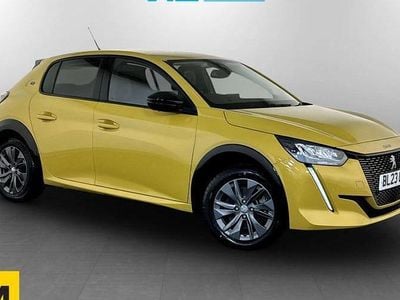Used Peugeot e-208 Allure+ 100 kW (136 HP) 2023 Yellow Hatchback