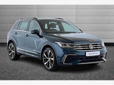 Blue Used 2023 VW Tiguan R-line SUV | £27,850 (Fair price)