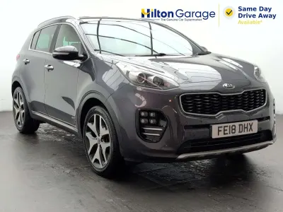 Used Kia Sportage GT-Line 177 HP (130 kW) 2018 Silver SUV