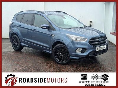 Blue Used 2019 Ford Kuga ST-Line SUV | £13,495 (Fair price)