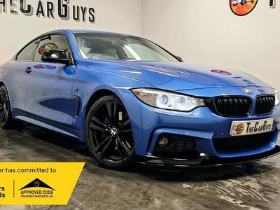 Used BMW 420 M Sport 184 HP (135 kW) 2016 Blue Coupe
