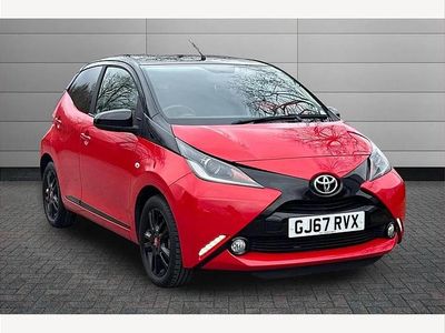 Used Toyota Aygo X-cite 69 HP (50 kW) 2017 Red Hatchback