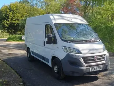 Used Fiat Ducato 115 HP (84 kW) 2017 White Van