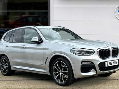Used BMW X3 M Sport 261 HP (191 kW) 2018 Silver SUV