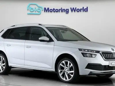 Used Skoda Kamiq SE L Executive 150 HP (110 kW) 2023 White SUV