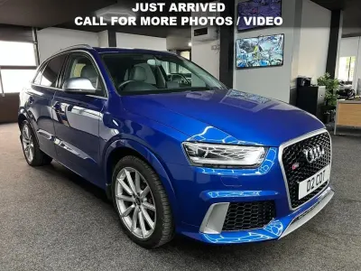 Begagnad Audi RS Q3 Business 310 HK (228 kW) 2014 Blå SUV