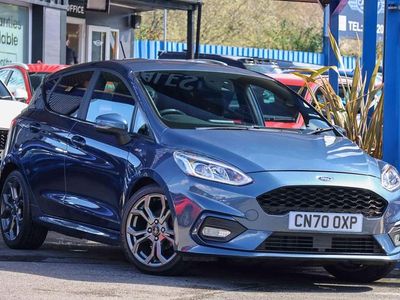 Used Ford Fiesta ST-Line 2020 Blue Hatchback
