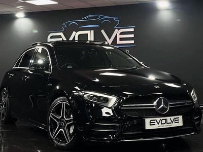 Black Used 2019 Mercedes A35 AMG Premium Plus Hatchback | £23,995 (Fair price)