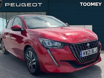 Second-hand Peugeot 208 Allure 102 CP (75 kW) 2021 Roșu Hatchback