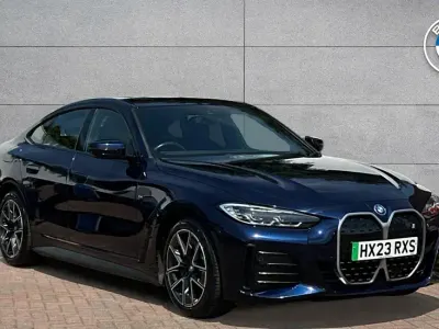 Used BMW i4 M Sport 250 kW (340 HP) 2023 Blue Sedan