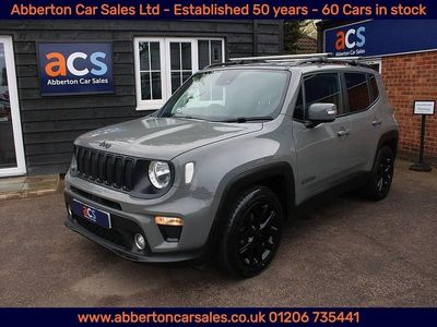 Used Jeep Renegade Night Eagle 120 HP (88 kW) 2019 Sting gray SUV