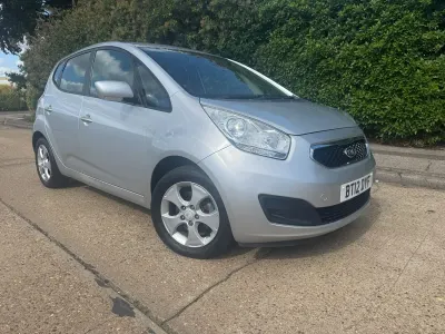 Used Kia Venga 123 HP (90 kW) 2012 Silver Hatchback