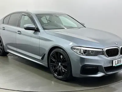 Used BMW 530 M Sport 252 HP (185 kW) 2019 Blue Sedan