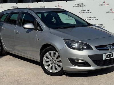 Used Vauxhall Astra S 130 HP (95 kW) 2013 Silver Estate