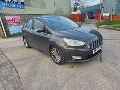 Used Ford C-MAX Titanium 120 HP (88 kW) 2017 Grey MPV