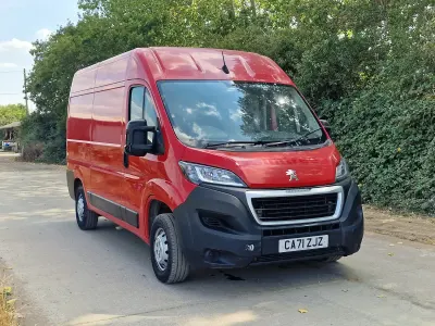 Used Peugeot Boxer 140 HP (102 kW) 2021 Red Van