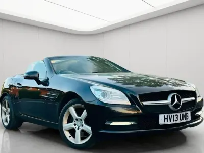 Used Mercedes SLK250 204 HP (150 kW) 2013 Black Cabriolet