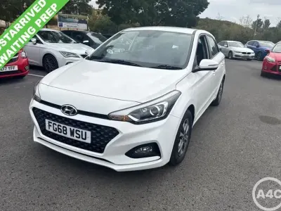 Used Hyundai i20 SE 98 HP (72 kW) 2018 White Hatchback