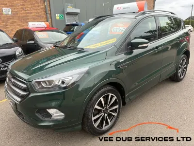 Used Ford Kuga ST-Line 150 HP (110 kW) 2017 Green SUV