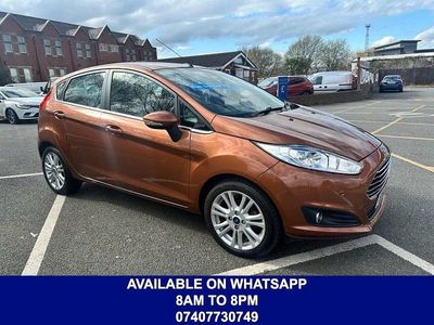 Used Ford Fiesta Zetec 100 HP (73 kW) 2014 Brown Hatchback
