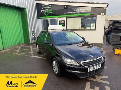 Used Peugeot 308 Active 92 HP (67 kW) 2015 Black Hatchback