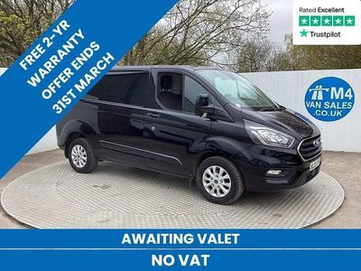 Used Ford Transit Custom Limited 130 HP (95 kW) 2022 Black Van