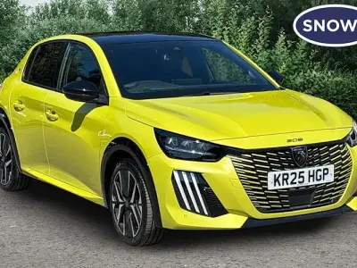 Used Peugeot 208 GTi 137 HP (100 kW) 2025 Yellow Hatchback