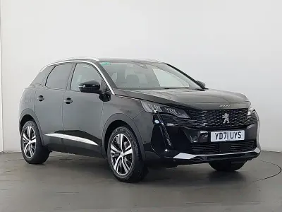 Used Peugeot 3008 Allure Premium 131 HP (96 kW) 2021 Black SUV