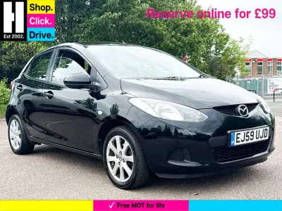 Used Mazda 2 86 HP (63 kW) 2009 Black Hatchback
